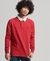 LAUNDERED LONG SLEEVE RUGBY SHIRT