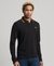 VINTAGE TIPPED LONG SLEEVE POLO SHIRT