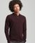 VINTAGE TIPPED LONG SLEEVE POLO SHIRT
