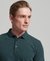 LONG SLEEVE COTTON JERSEY POLO SHIRT