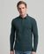LONG SLEEVE COTTON JERSEY POLO SHIRT