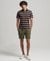 JERSEY STRIPE POLO SHIRT