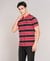 JERSEY STRIPE POLO SHIRT