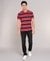 JERSEY STRIPE POLO SHIRT