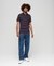 JERSEY STRIPE POLO SHIRT