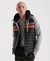 STORM CHEST STRIPE HYBRID ZIP HOODIE