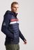STORM CHEST STRIPE HYBRID ZIP HOODIE
