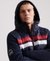 STORM CHEST STRIPE HYBRID ZIP HOODIE