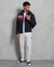 CHESTBAND CASUAL ZIP THROUGH JACKET