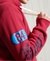 TRACK & FIELD GRAPHIC ZIP HOODIE
