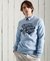 COLLEGIATE CREW NECK SWEATSHIRT