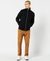 ORGANIC COTTON VINTAGE LOGO ZIP TRACK TOP