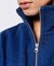 ORGANIC COTTON VINTAGE LOGO ZIP TRACK TOP