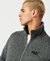 ORGANIC COTTON VINTAGE LOGO ZIP TRACK TOP