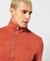 ORGANIC COTTON VINTAGE LOGO ZIP TRACK TOP