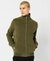 ORGANIC COTTON VINTAGE LOGO ZIP TRACK TOP