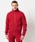 ORGANIC COTTON VINTAGE LOGO ZIP TRACK TOP