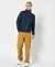 ORGANIC COTTON VINTAGE LOGO ZIP TRACK TOP