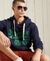 COLLEGIATE GRAPHIC LOOPBACK OVERHEAD HOODIE
