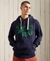 COLLEGIATE GRAPHIC LOOPBACK OVERHEAD HOODIE