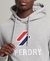 STACKED APPLIQUE LOGO HOODIE