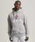 STACKED APPLIQUE LOGO HOODIE