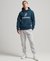 STACKED APPLIQUE LOGO HOODIE