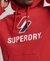 STACKED APPLIQUE LOGO HOODIE