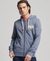 VINTAGE LOGO CLASSIC ZIP HOODIE