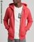 ORGANIC COTTON VINTAGE LOGO EMBROIDERED ZIP HOODIE