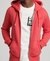 ORGANIC COTTON VINTAGE LOGO EMBROIDERED ZIP HOODIE