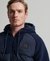 MOUNTAIN FLEECE HYBRID ZIP HOODIE