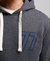 VINTAGE SCRIPT STYLE COLLEGE HOODIE