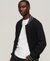 VINTAGE LOGO EMBROIDERED JERSEY BOMBER JACKET
