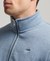 ORGANIC COTTON VINTAGE LOGO ZIP TRACK TOP