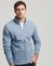 ORGANIC COTTON VINTAGE LOGO ZIP TRACK TOP