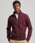 ORGANIC COTTON VINTAGE LOGO ZIP TRACK TOP