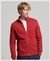 ORGANIC COTTON VINTAGE LOGO ZIP TRACK TOP