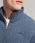 ORGANIC COTTON VINTAGE LOGO ZIP TRACK TOP