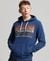 VINTAGE LOGO CALI UNBRUSHED HOODIE