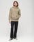 CONTRAST STITCH RELAXED HOODIE