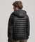 HOODED STORM HYBRID PADDED JACKET