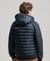 HOODED STORM HYBRID PADDED JACKET