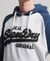 ATHLETIC VINTAGE LOGO RAGLAN HOODIE