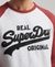 ATHLETIC VINTAGE LOGO RAGLAN CREW SWEATSHIRT