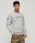 TONAL EMBROIDERED LOGO CREW SWEATSHIRT