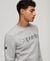 TONAL EMBROIDERED LOGO CREW SWEATSHIRT