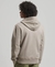 CONTRAST STITCH RELAXED ZIP HOODIE