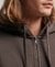 CONTRAST STITCH RELAXED ZIP HOODIE