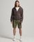 CONTRAST STITCH RELAXED ZIP HOODIE
